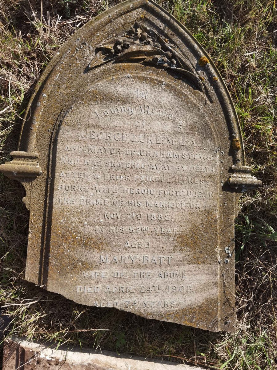 LUKE George -1888 &amp; Mary BATT -1908