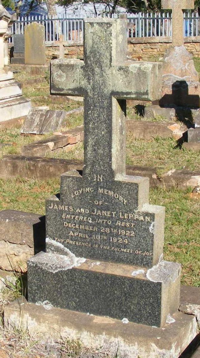 LEPPAN James -1922 &amp; Janet -1924