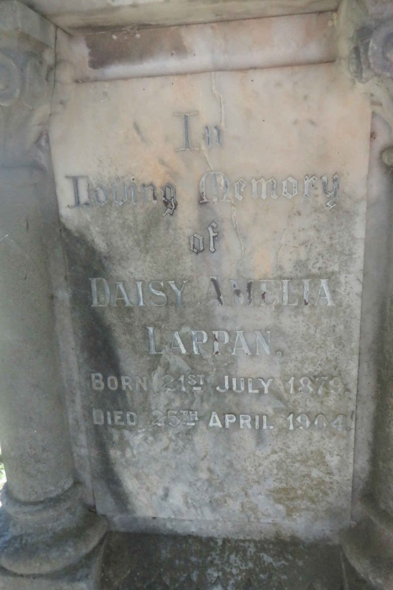LAPPAN Daisy Amelia 1879-1904