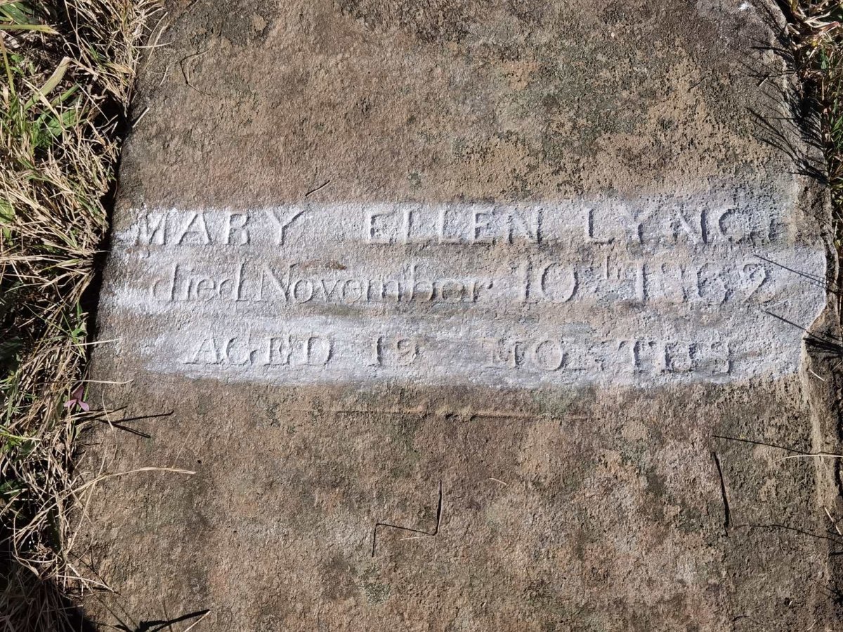 LYNCH Mary Ellen -186?