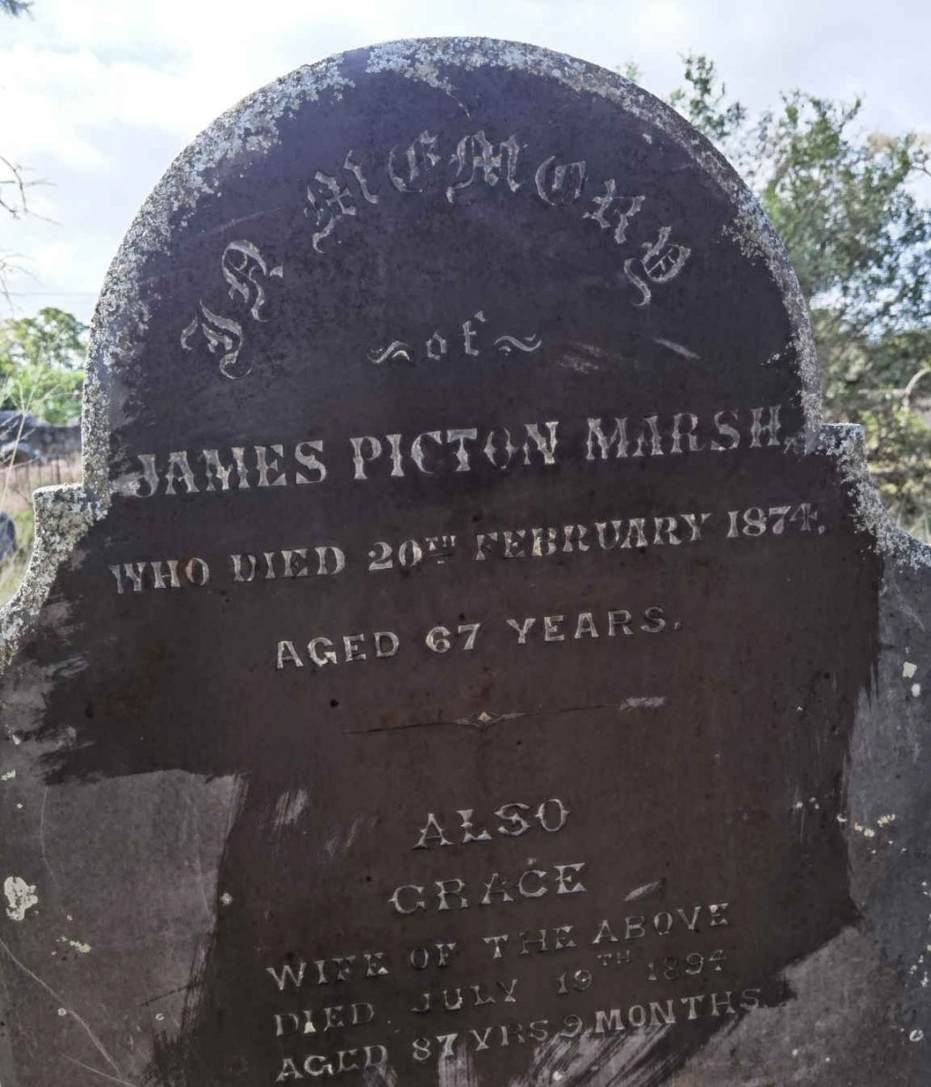MARSH James Picton -1874 &amp; Grace -1894