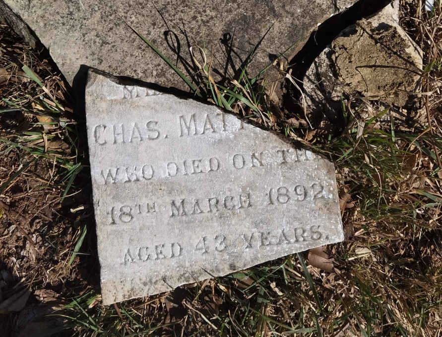 MATTHEWS Chas. -1892