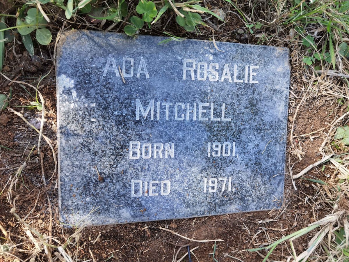 MITCHELL Ada Rosalie 1901-1971