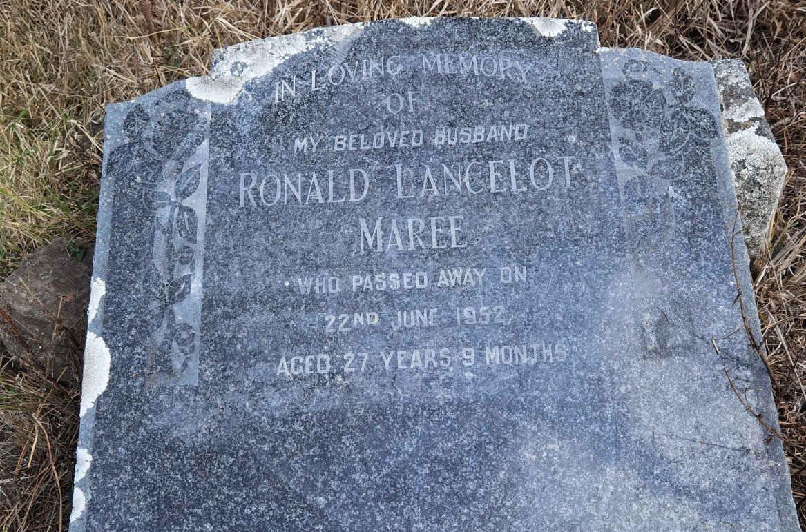 MAREE Ronald Lancelot -1952