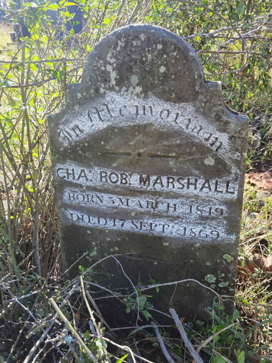 MARSHALL Charles Robert 1849-1869