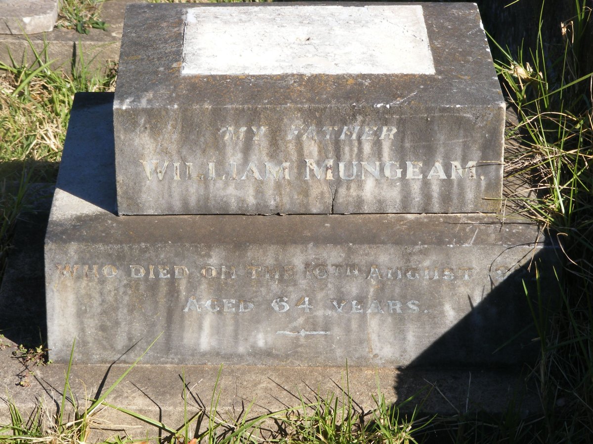MUNGEAM William -1922