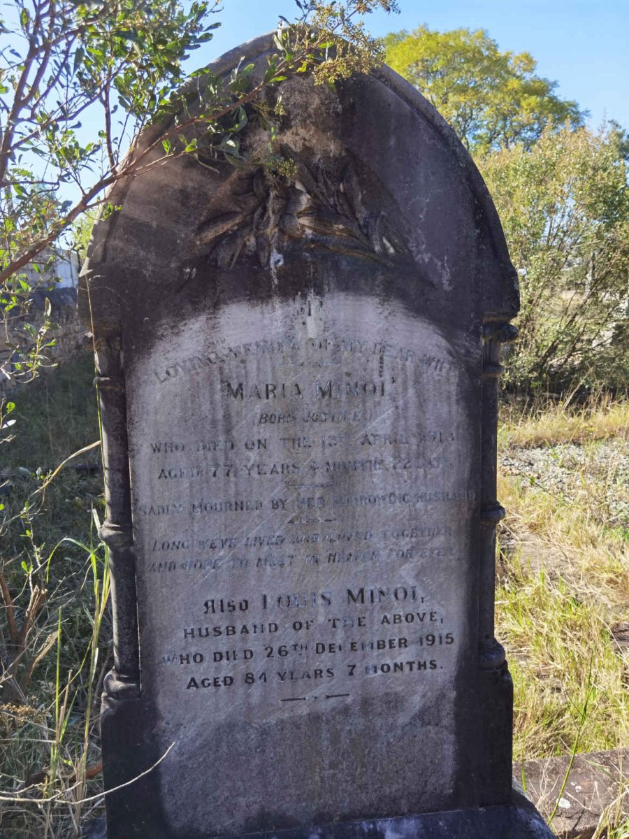 MINOI Louis -1915 &amp; Maria JUSTICE -1913