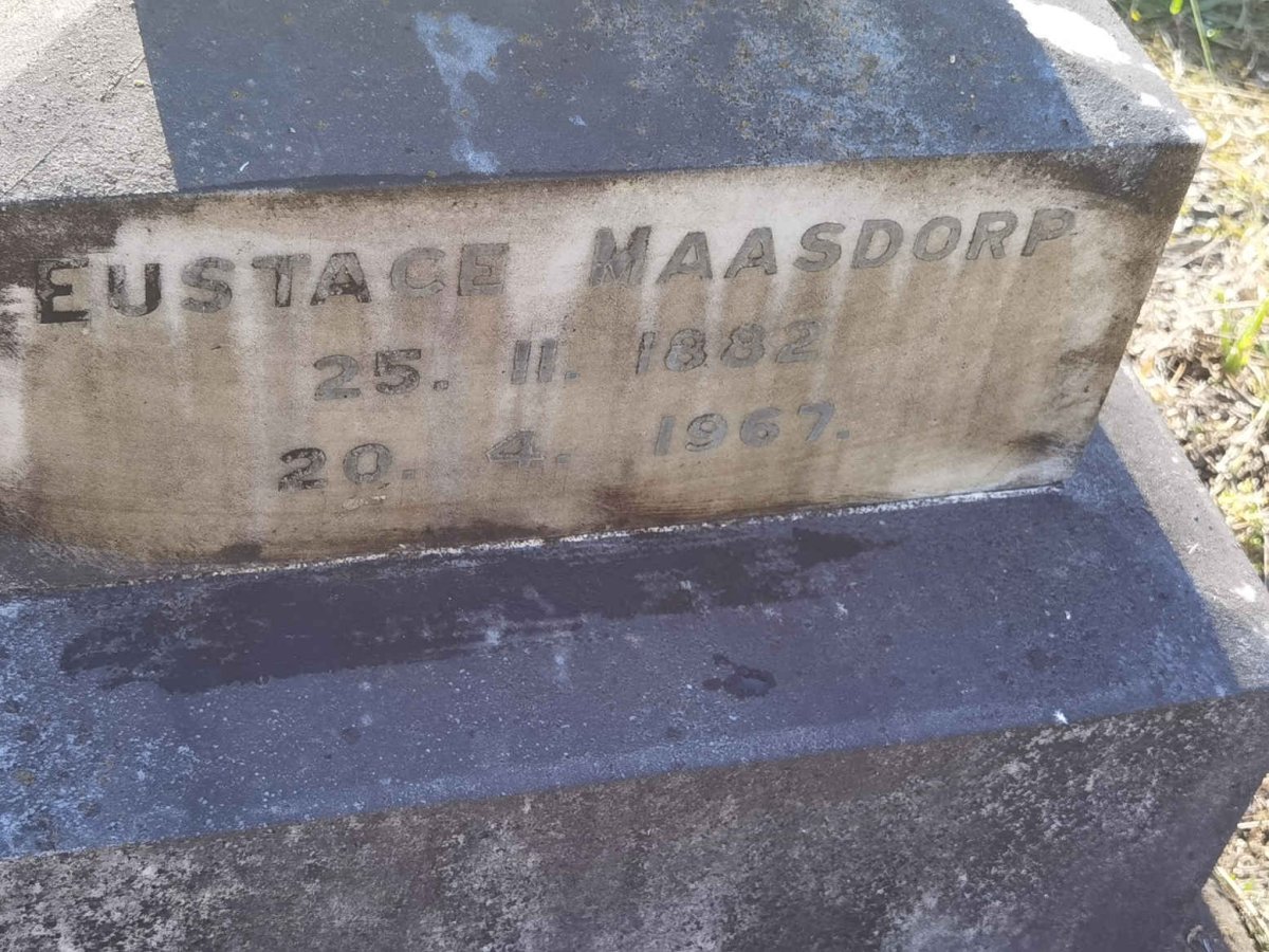 MAASDORP Eustace 1882-1967