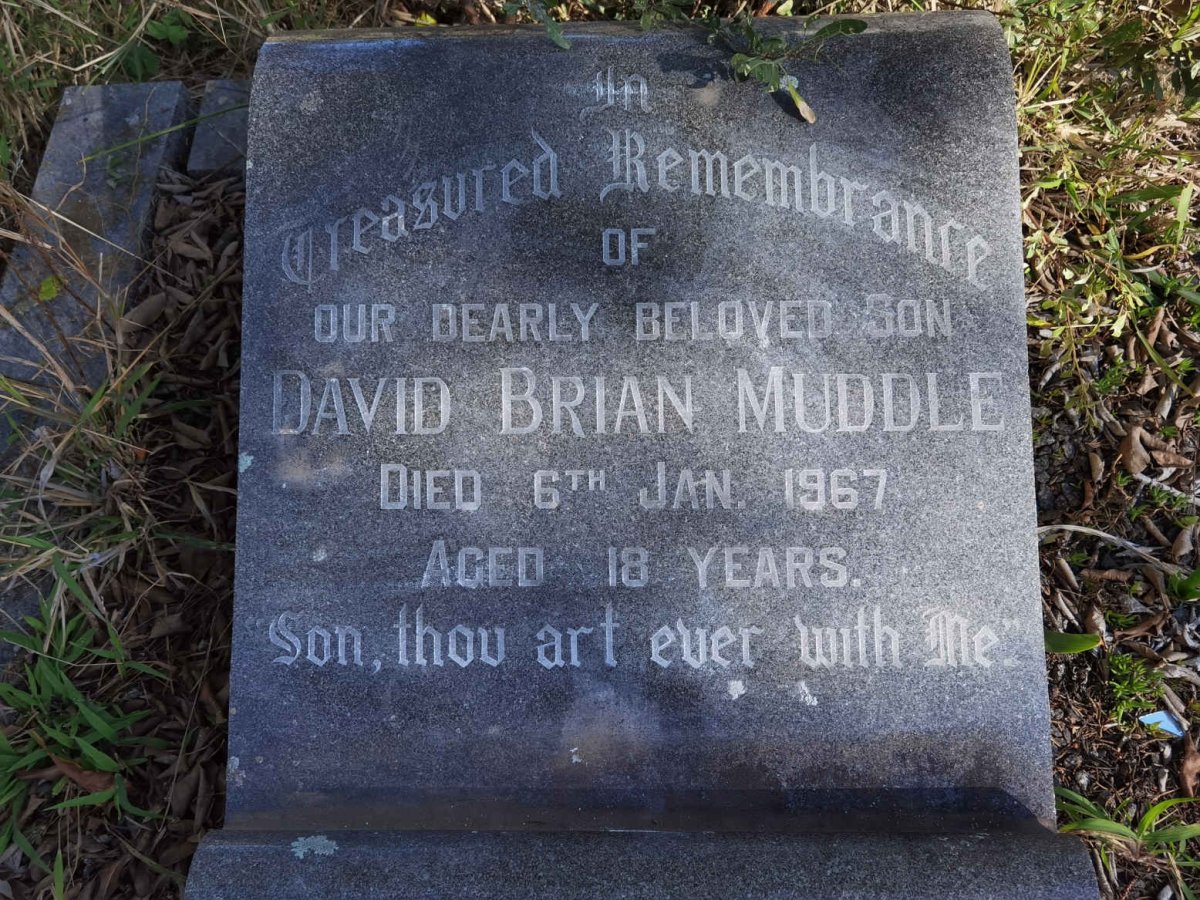 MUDDLE David Brian -1967