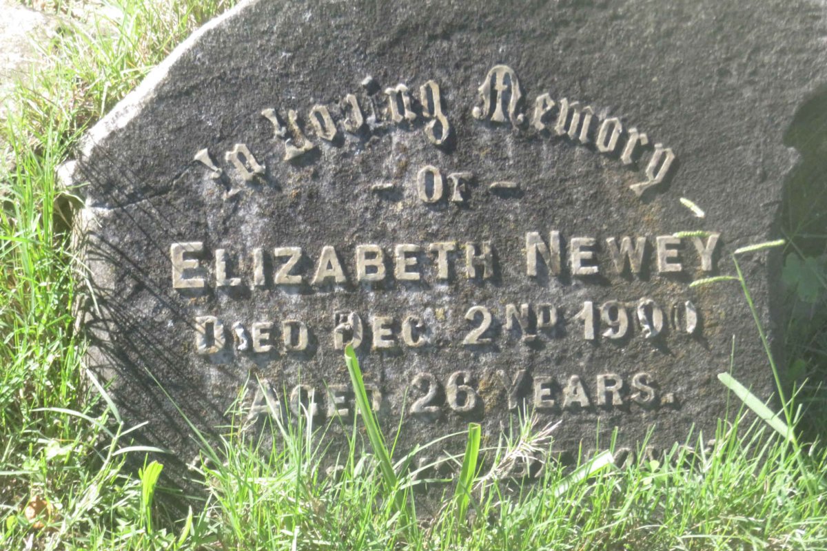 NEWEY Elizabeth -1900
