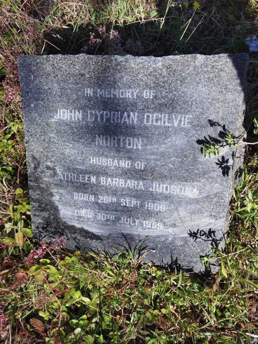 NORTON John Cyprian Ogilvie 1906-1959