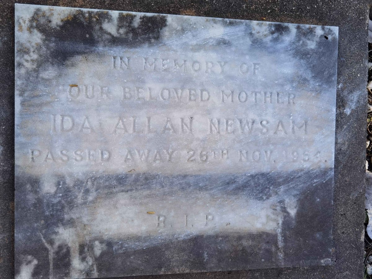 NEWSAM Ida Allan -1954