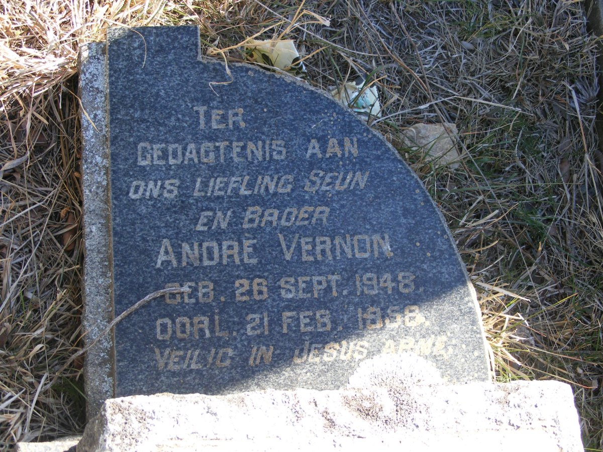 NIEKERK Andre Vernon, van 1948-1958 _2