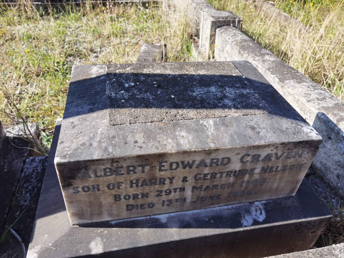 NELSON Albert Edward Craven 1908-1956