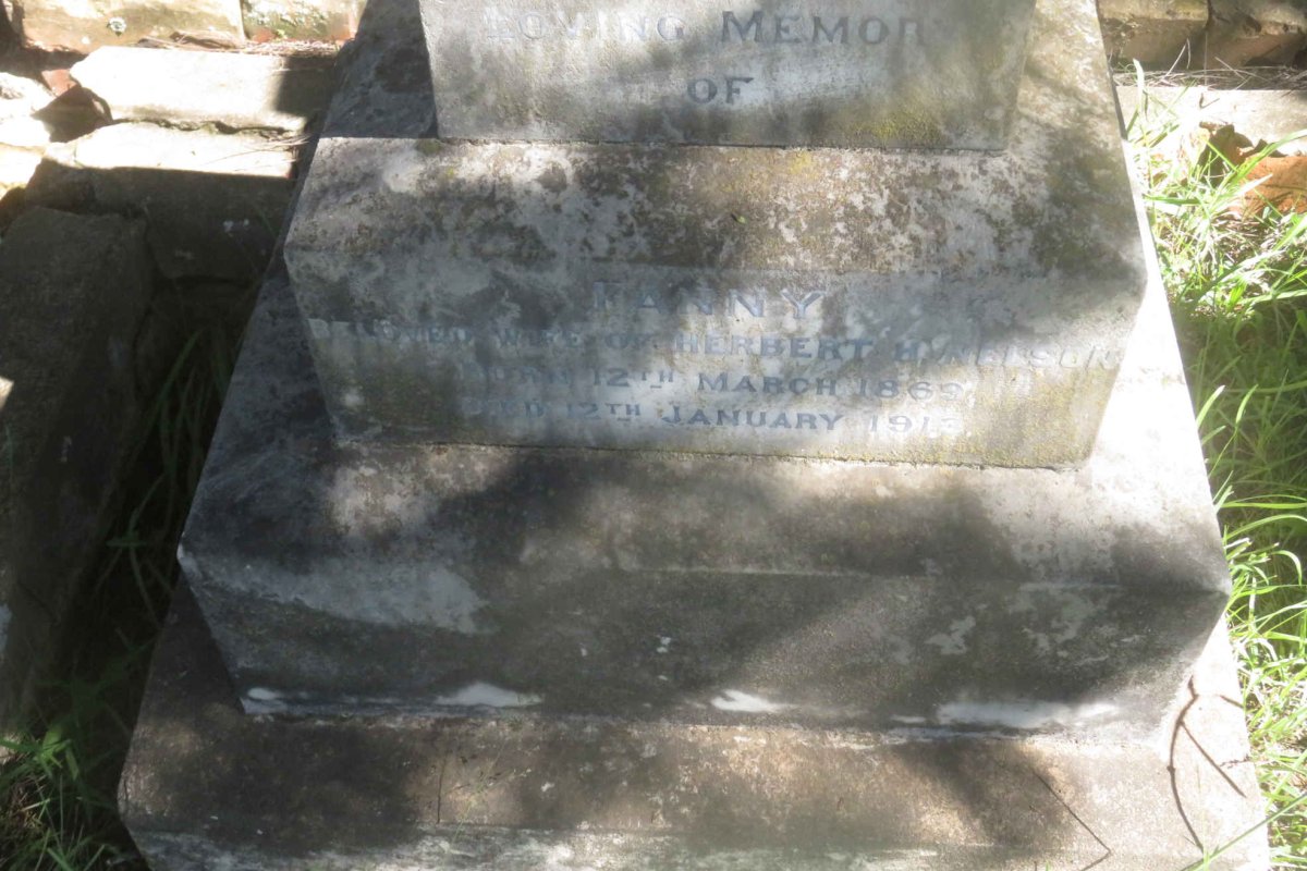 NELSON Fanny 1869-1913