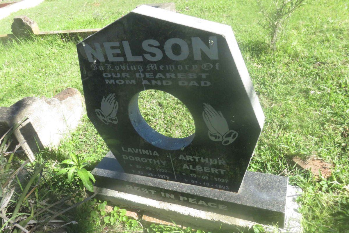 NELSON Arthur Albert 1927-1993 &amp; Lavinia Dorothy 1930-1979