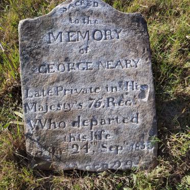 NEARY George -1833