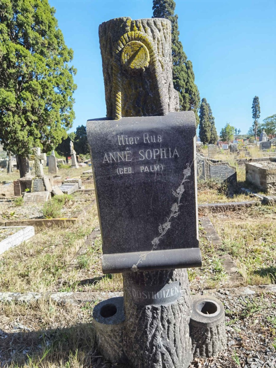OOSTHUIZEN Anne Sophia nee PALM