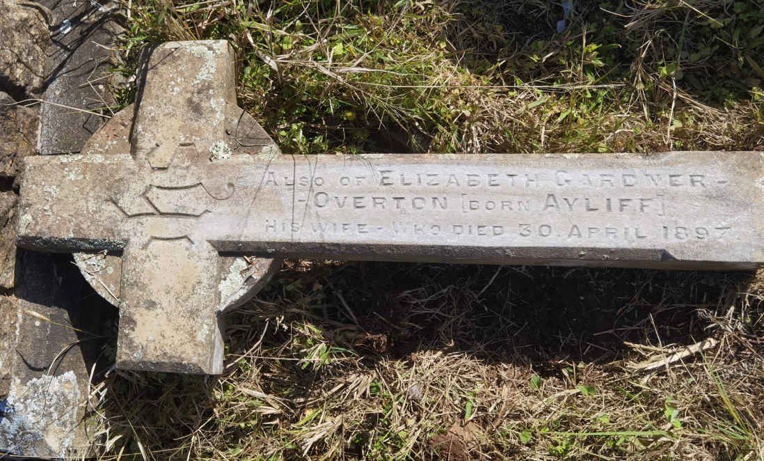 OVERTON Charles Frederick 1839-1887 &amp; Elizabeth Gardener AYLIFF -1897 _2