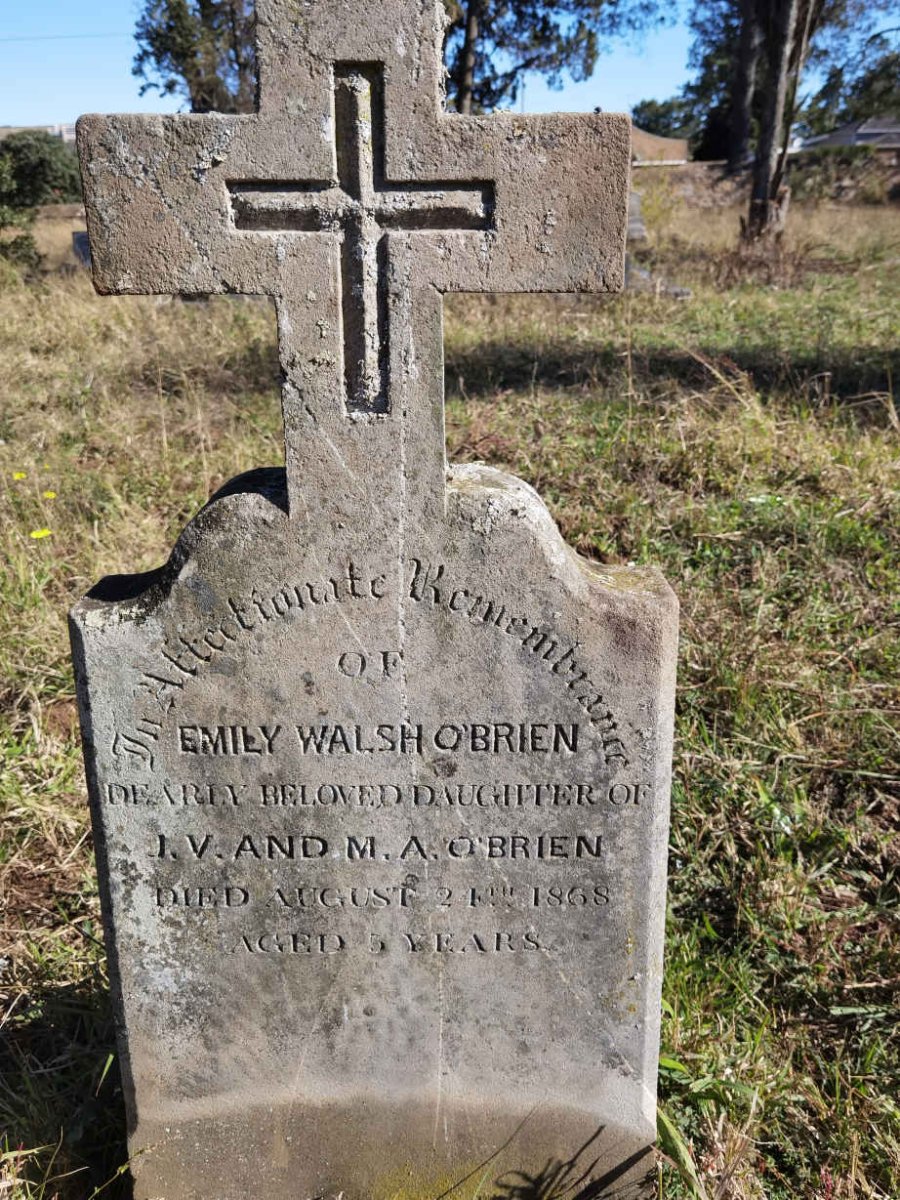 O’BRIEN Emily Walsh -1868