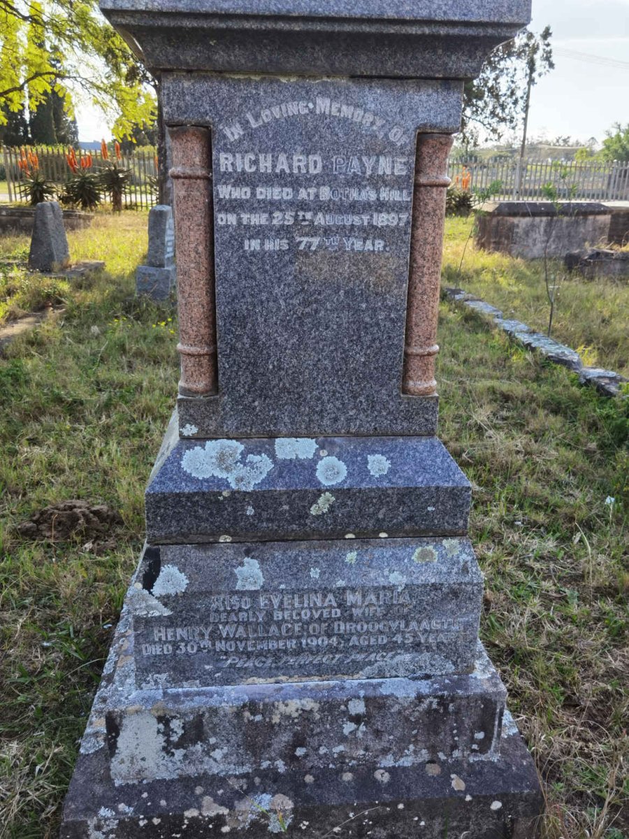 PAYNE Richard -1897