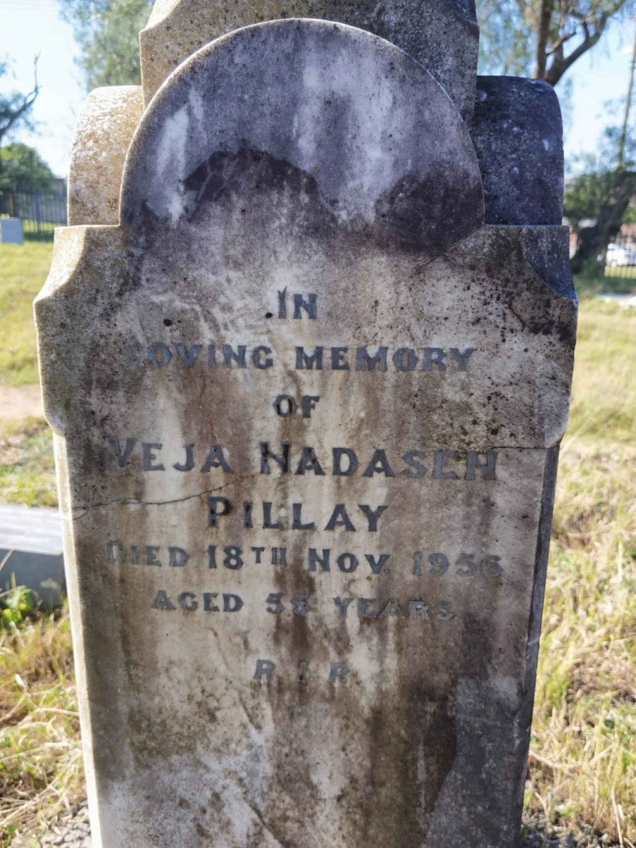 PILLAY Veja Nadasen -1956