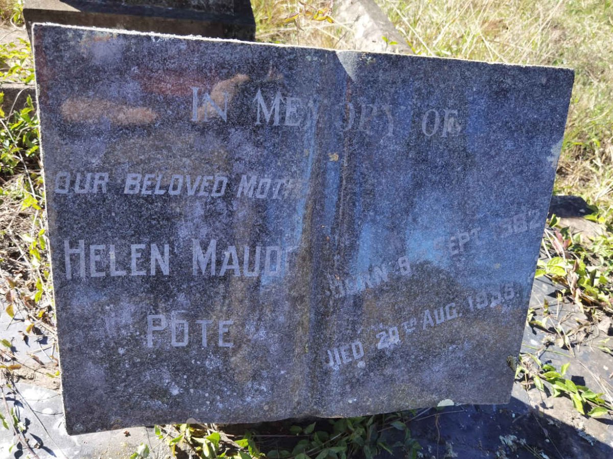 POTE Helen Maude 1882-1955