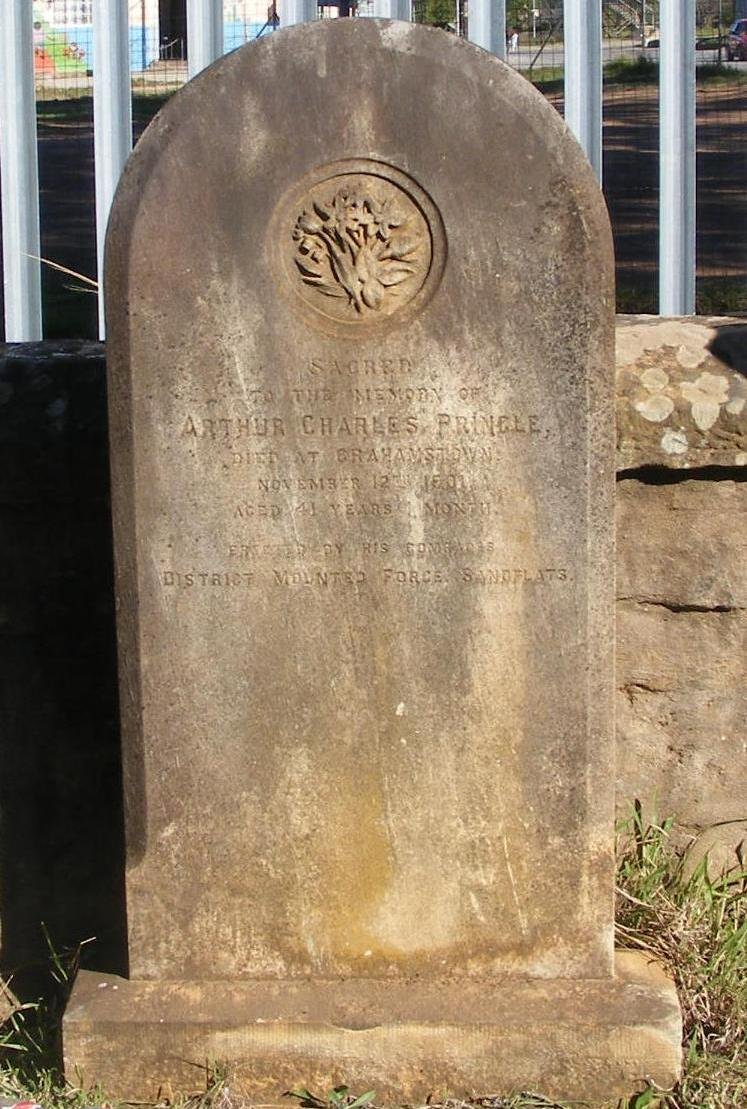 PRINGLE Arthur Charles -1901