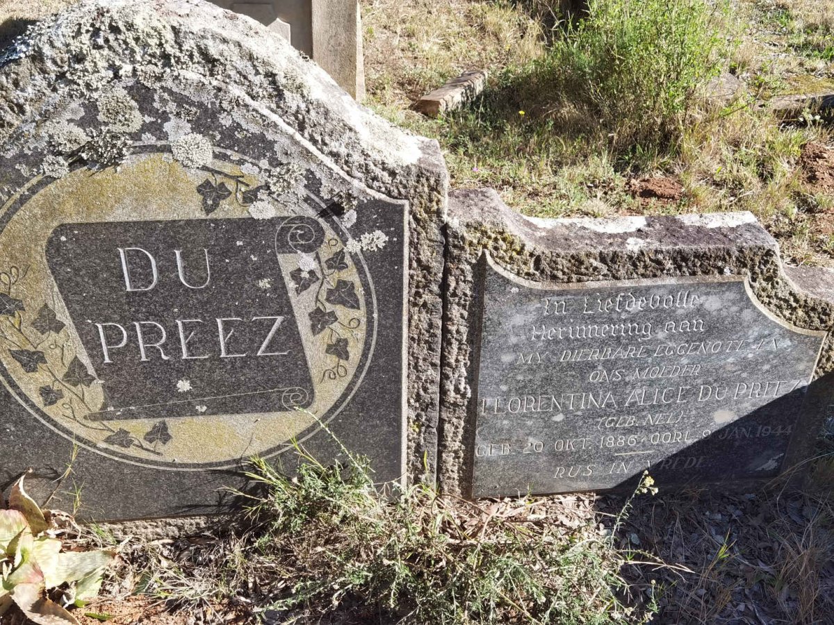 PREEZ Florentina Alice, du nee NEL 1886-1944