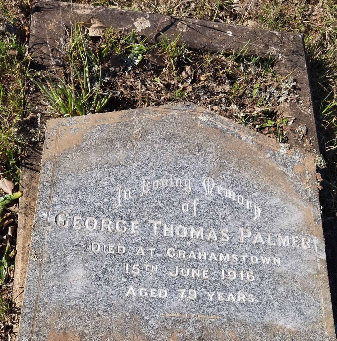 PALMER George Thomas -1916