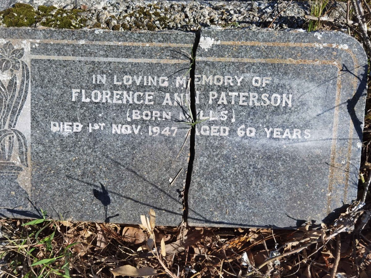 PATERSON Florence Ann nee MILLS -1947