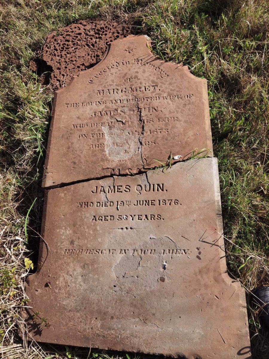 QUIN James -1876 &amp; Margaret -1873