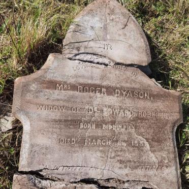 ROBERTS Roger Dyason -1852