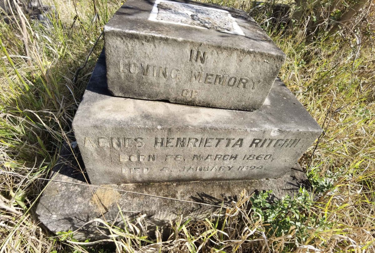 RITCHIE Agnes Henrietta 1860-1894