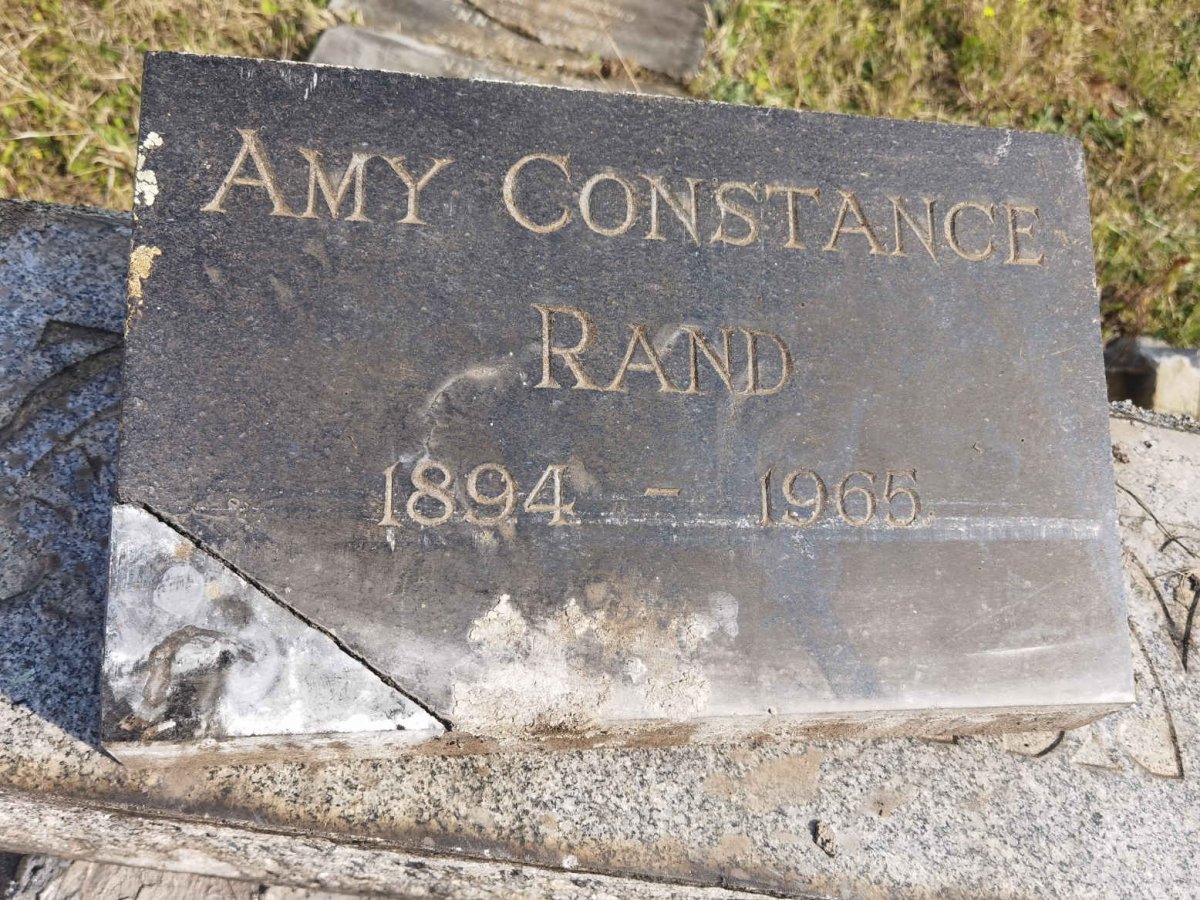 RAND Amy Constance 1894-1965