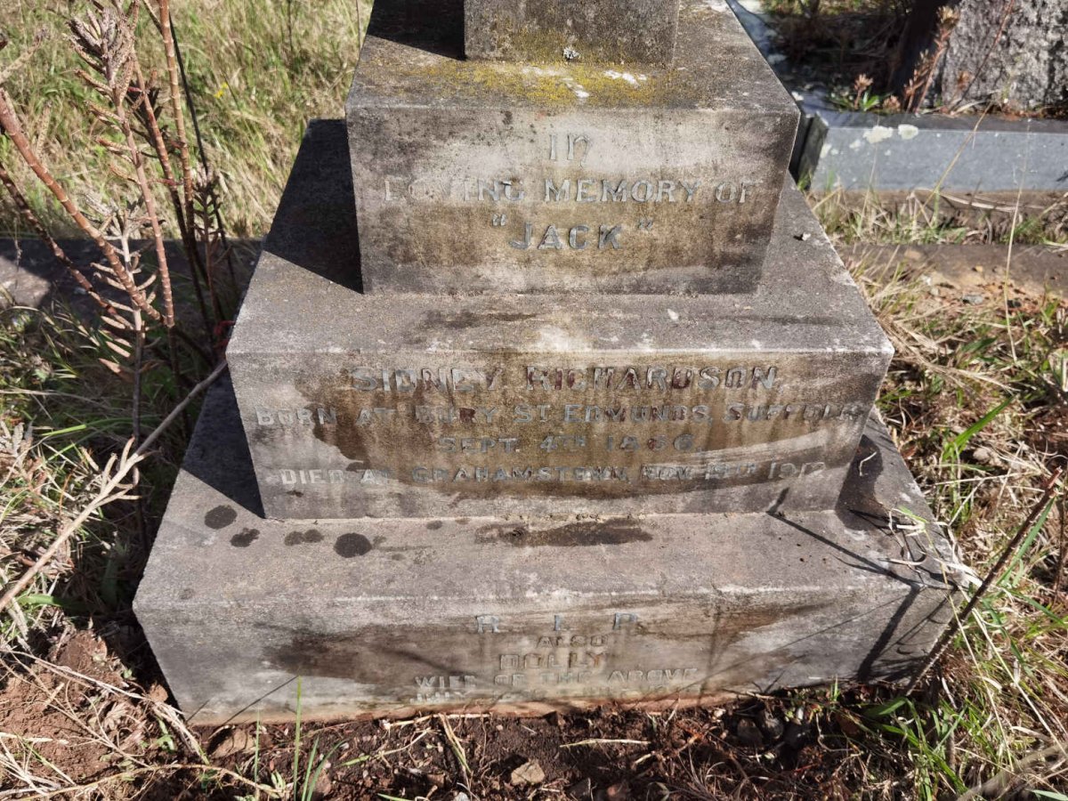 RICHARDSON Sidney 1866-1912 & Dolly 1859-1946
