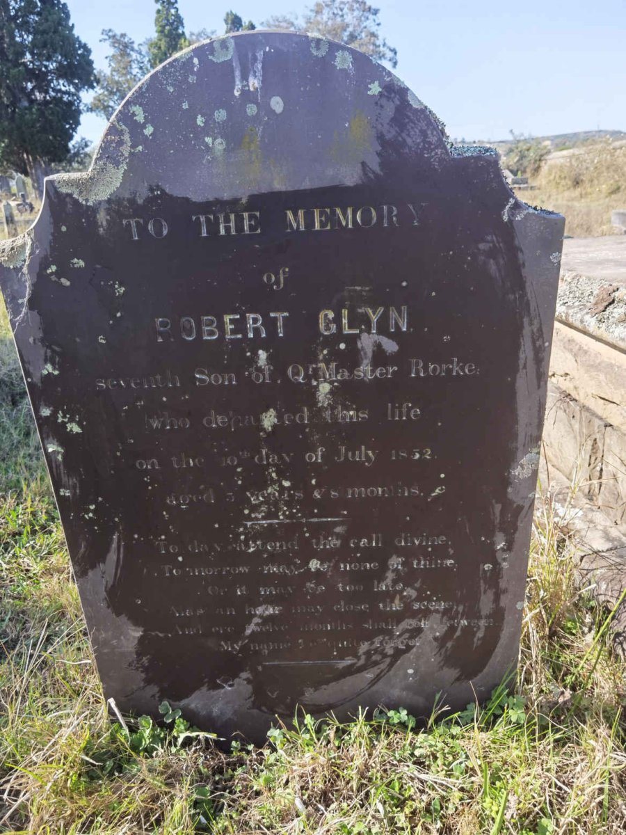 RORKE Robert Glyn -1852