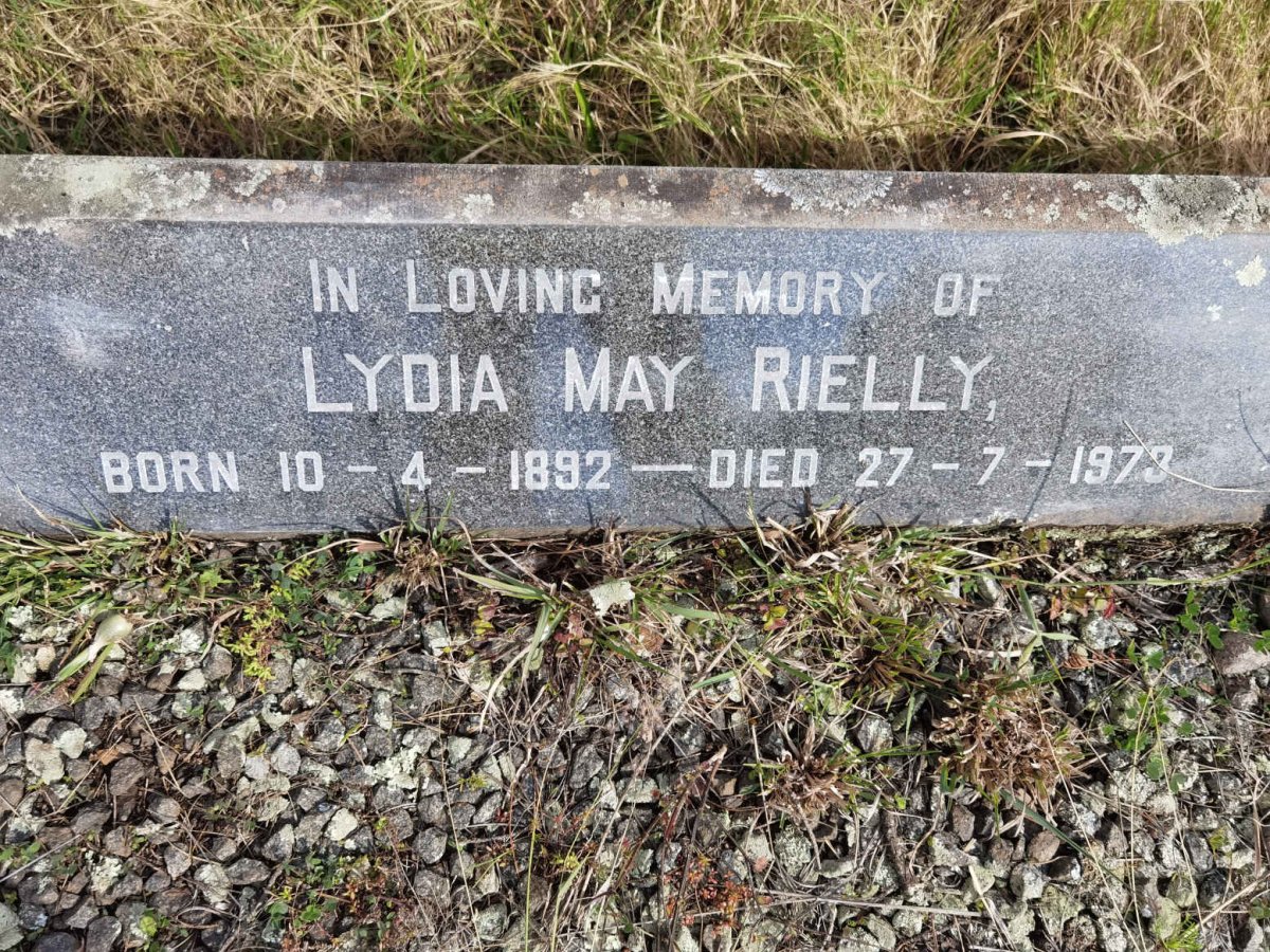RIELLY Lydia May 1892-1973