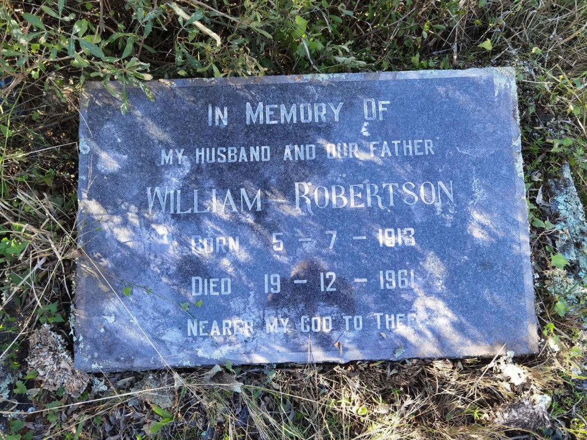 ROBERTSON William 1913-1961