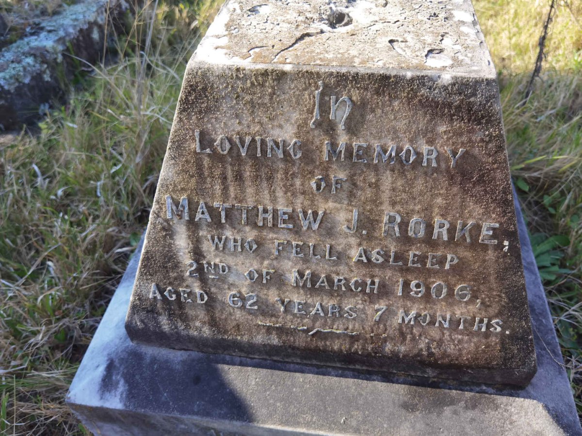 RORKE Matthew J. -1906