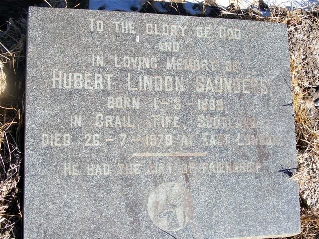 SAUNDERS Hubert Lindon 1889-1970