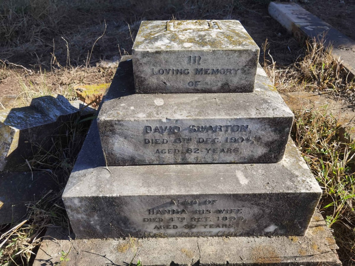 SWARTON David -1904 &amp; Hanna -1899