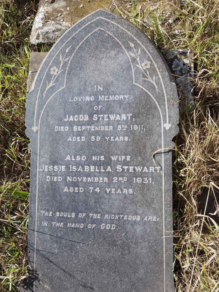 STEWART Jacob -1911 &amp; Jessie Isabella -1931