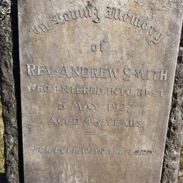 SMITH Andrew -1927