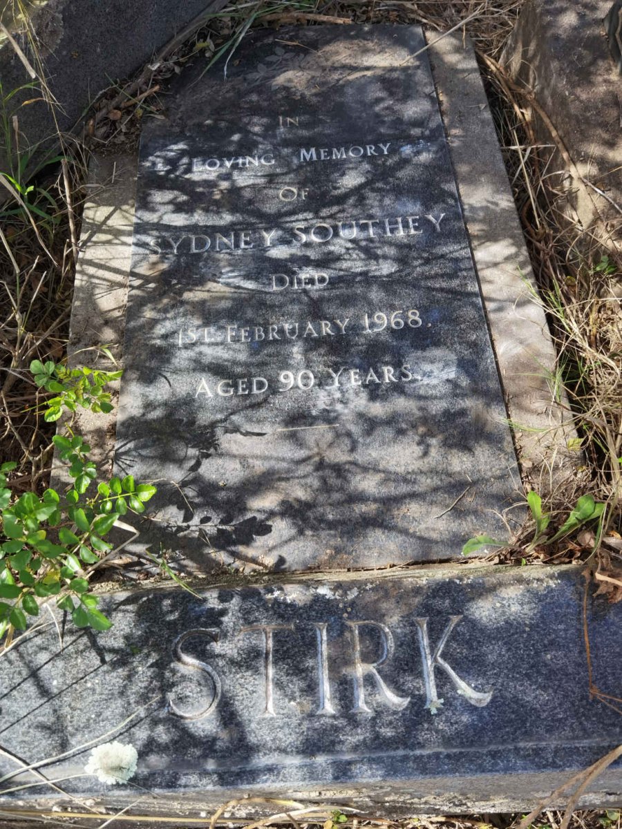 STIRK Sydney Southey -1968