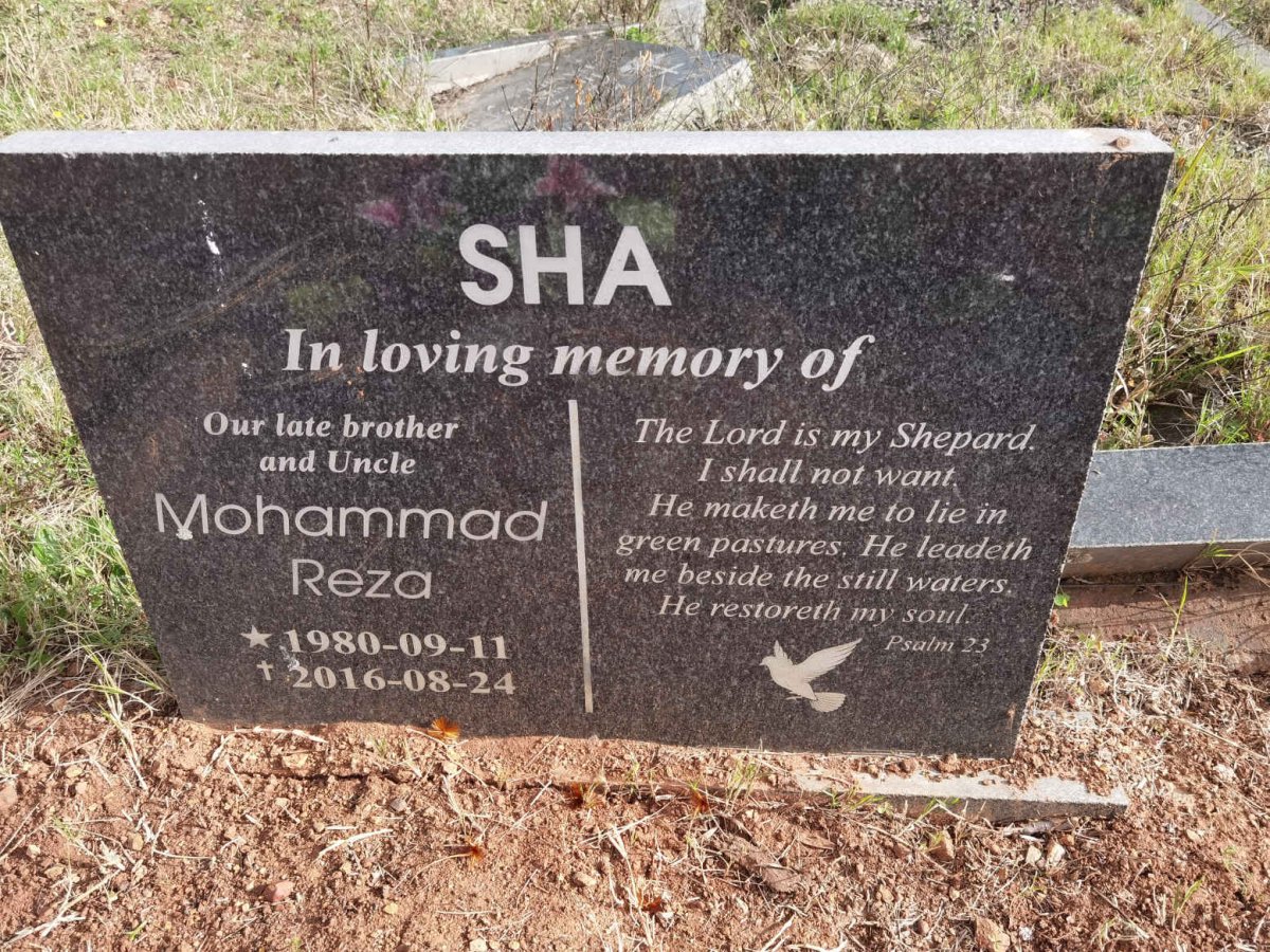 SHA Mohammad Reza 1980-2016