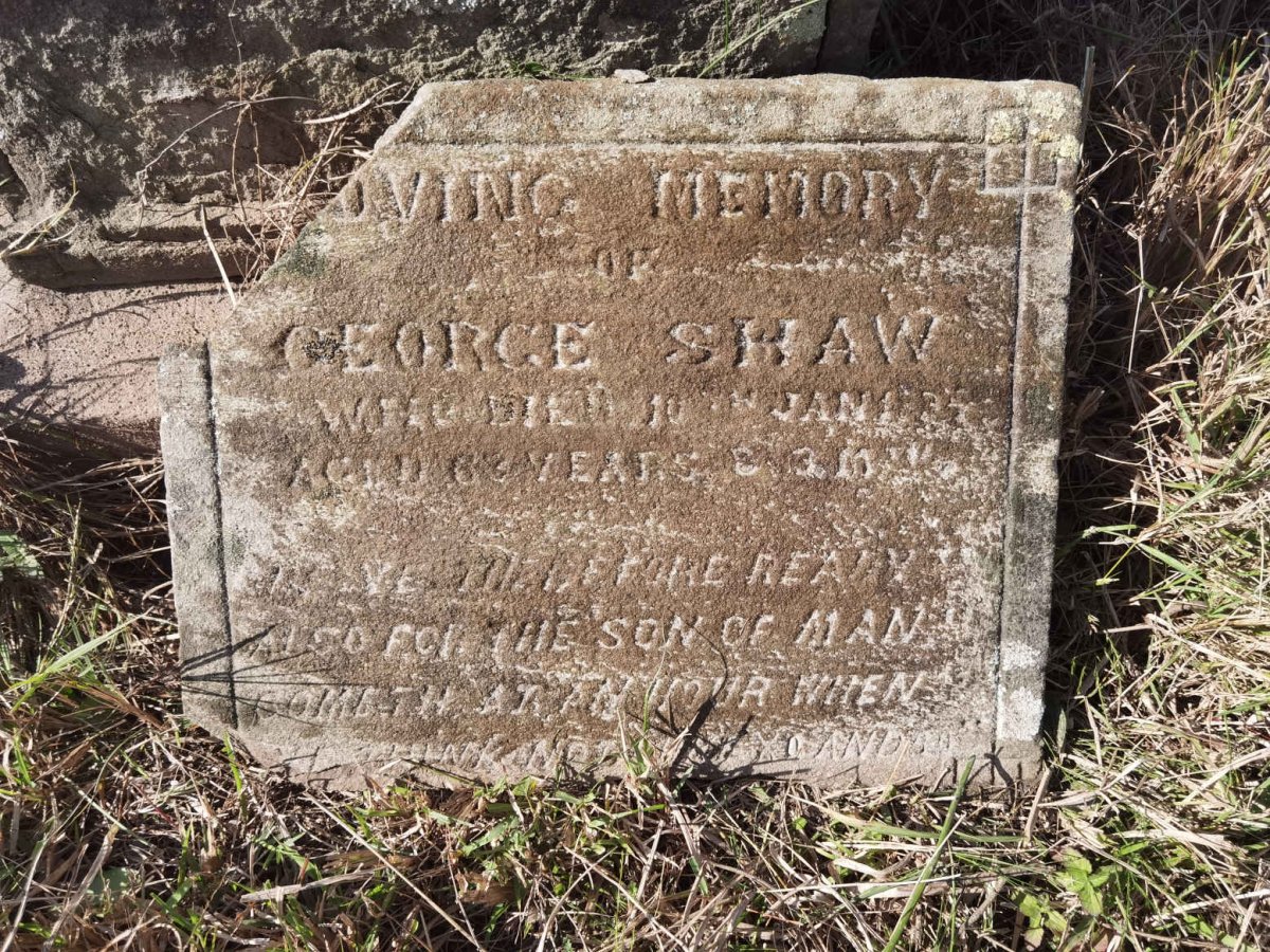 SHAW George -1882