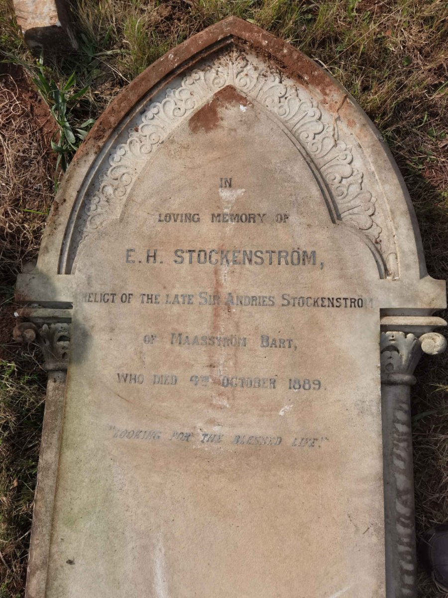 STOCKENSTROM E.H. -1889