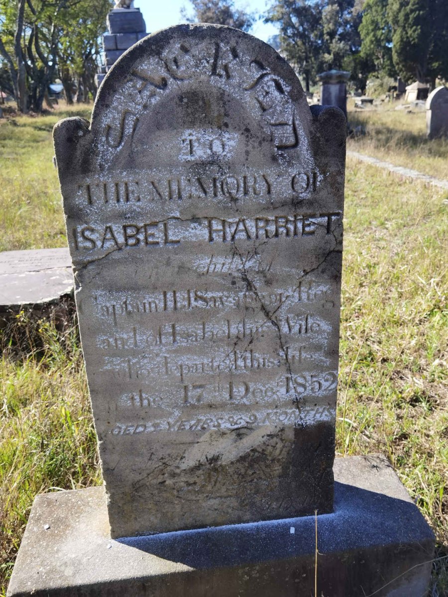 SAVAGE Isabel Harriet -1852