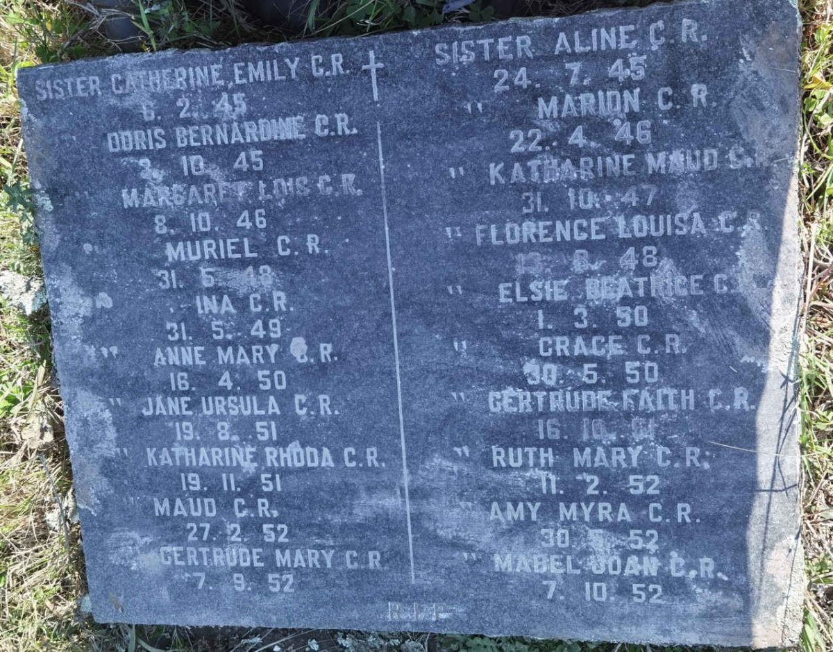 SISTER Catherine Emily -1945 :: SISTER Doris Bernardine -1946 :: SISTER Muriel -1948 :: SISTER Ina -1949